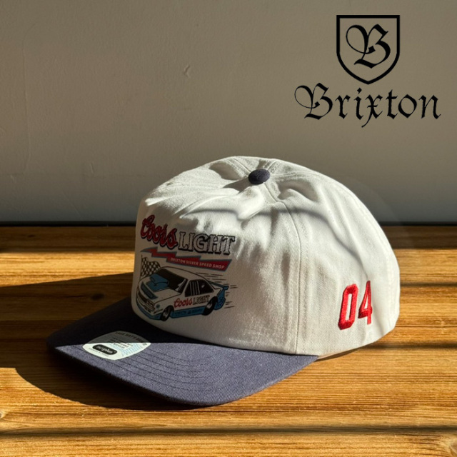 BRIXTON(ブリクストン)　COORS LIGHT BLOWER MP SNAPBACK CAP　【キャップ 帽子 ブリクストン キャップ】【人気 シンプル】