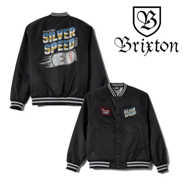 BRIXTON (ブリクストン)　COORS LIGHT SILVER SPEED SHOP JACKET 　 【ジャケット アウター】【コラボレーション】