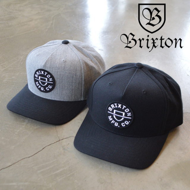 BRIXTON(ブリクストン)　CREST C MP SNAPBACK　【キャップ 帽子】　