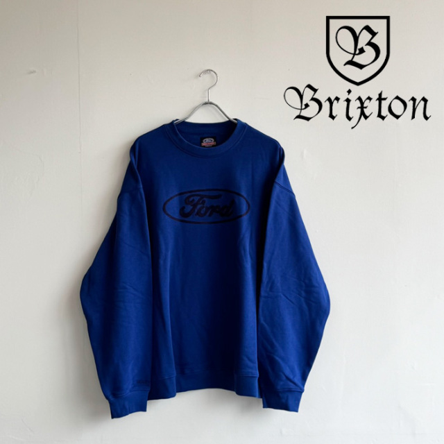 【SALE30%OFF】　BRIXTON (ブリクストン)　FORD NUMBER ONE RELAXEDFLEECE CREW　 【クルーネックスウェット】【FORD フォード】