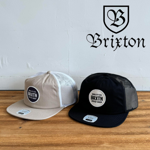 BRIXTON(ブリクストン)　GATEWAY NP MP TRUCKER HAT　【キャップ 帽子】【ブリクストン メッシュキャップ】【人気 シンプル】