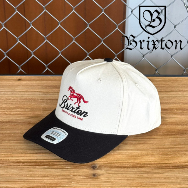 BRIXTON(ブリクストン)　Good Times C MP Snapback　【キャップ 帽子 ブリクストン キャップ】【人気 シンプル】
