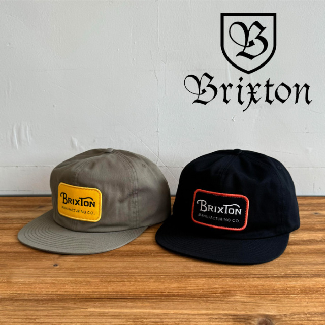 BRIXTON(ブリクストン)　GRADE HP SNAPBACK CAP　【キャップ 帽子】【ブリクストン キャップ】【人気 シンプル】
