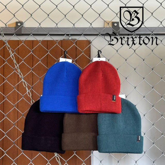 BRIXTON(ブリクストン)　HEIST BEANIE　【ビーニー　ニットキャップ 帽子 ブリクストン 】【人気 シンプル】