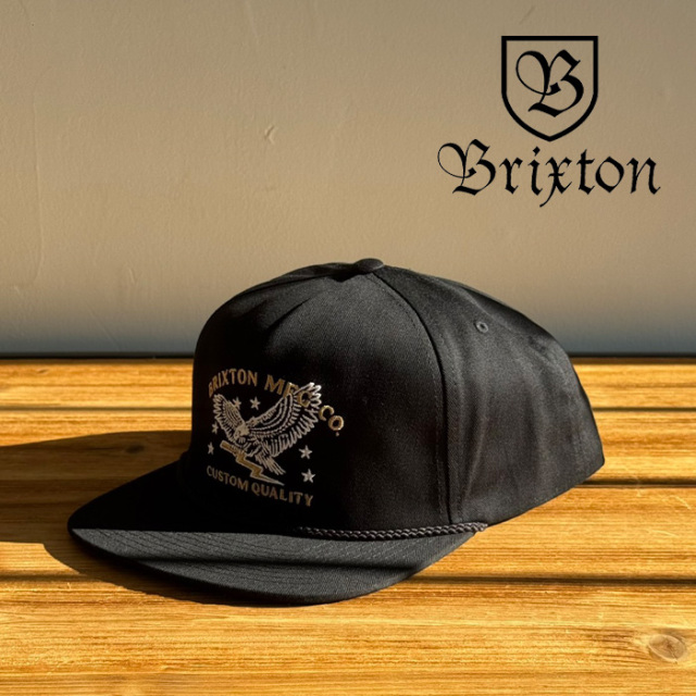 BRIXTON(ブリクストン)　LAMONT MP SNAPBACK CAP　【キャップ 帽子 ブリクストン キャップ】【人気 シンプル】