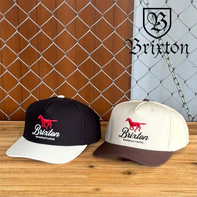 BRIXTON(ブリクストン)　LEISURE SNAPBACK CAP　【キャップ 帽子 ブリクストン キャップ】【人気 シンプル】