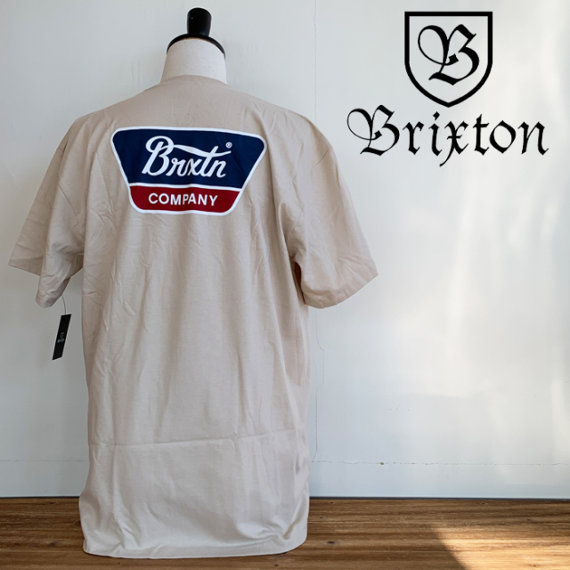 BRIXTON(ブリクストン)　LINWOOD S/S STANDARD TEE　【ブリクストン Tシャツ 半袖 定番 人気 シンプル】
