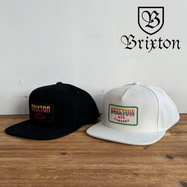 BRIXTON(ブリクストン)　NEIGHBOR MP SNPK(BLACK SOL WASH)(OFF WHITE SOL WASH)　【キャップ 帽子】【ブリクストン キャップ】【人