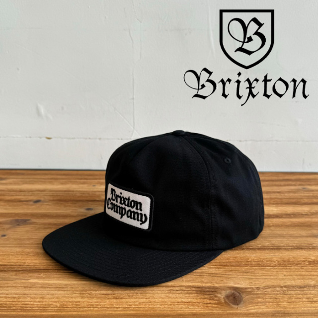 BRIXTON(ブリクストン)　NORVELL MP SNAPBACK CAP　【キャップ 帽子】【ブリクストン キャップ】【人気 シンプル】