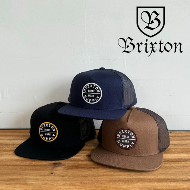 BRIXTON(ブリクストン)　OATH MP TRUCKER HAT 　【キャップ 帽子】【ブリクストン キャップ】【定番 人気 シンプル】