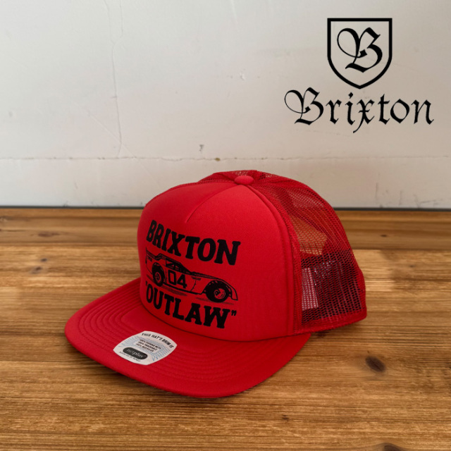 BRIXTON(ブリクストン)　OUTLAW NP TRUCKER HAT　【メッシュキャップ 帽子 ブリクストン キャップ】【人気 シンプル】