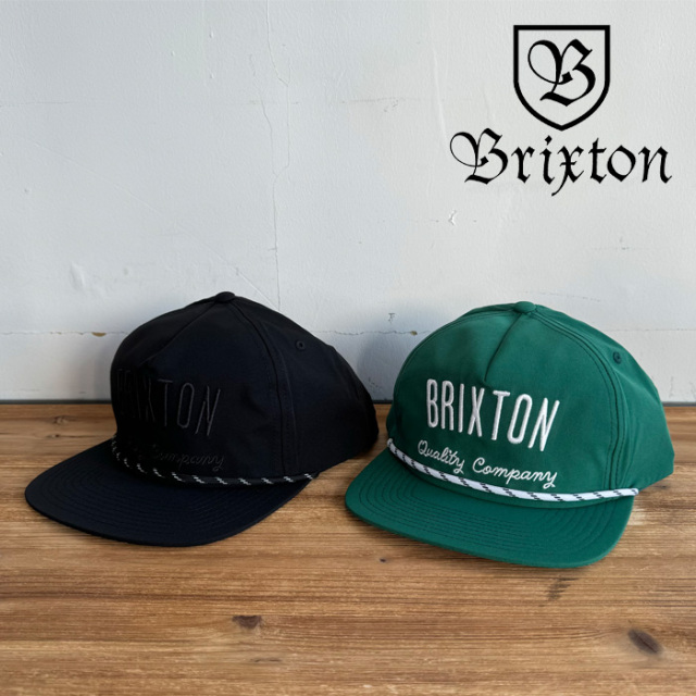 BRIXTON(ブリクストン)　PERSIST MP SNPK(BLACK)(TREKKING GREEN)　【キャップ 帽子】【ブリクストン キャップ】【人気 シンプル】