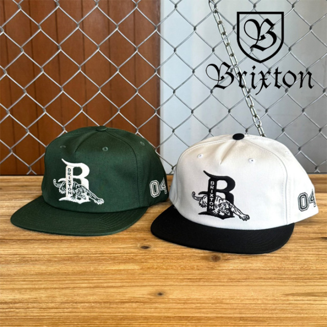BRIXTON(ブリクストン)　PREDATOR MP SNAPBACK　【キャップ 帽子 ブリクストン キャップ】【人気 シンプル】