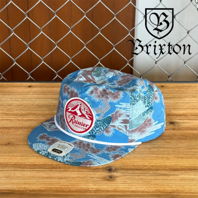 BRIXTON(ブリクストン)　RAINIER x BRIXTON HP SNPK　【キャップ 帽子 ブリクストン キャップ】【人気 シンプル】