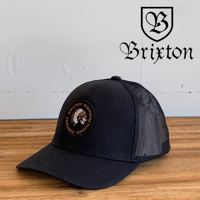 BRIXTON(ブリクストン)　RIVAL STAMP X MP MESH CAP　【メッシュキャップ 帽子】【ブリクストン キャップ】【定番 人気 シンプル】