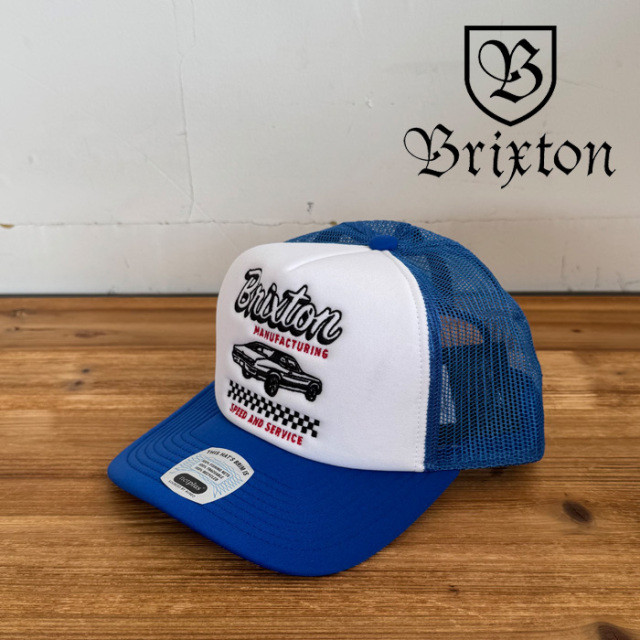 BRIXTON(ブリクストン)　SPEED AND SERVICE NP TRUCKER HAT　【メッシュキャップ 帽子 ブリクストン キャップ】【人気 シンプル】