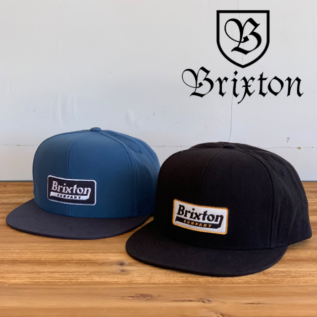 BRIXTON(ブリクストン)　 STEADFAST HP SNAPBACK 　【スナップバック キャップ 帽子】【ブリクストン キャップ 定番 人気 シンプル】