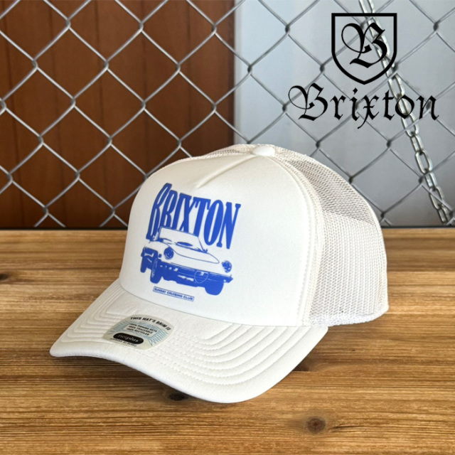 BRIXTON(ブリクストン)　SUNDAY CRUISING CLUB NetPlus Trucker Hat　【メッシュキャップ 帽子 ブリクストン キャップ】【人気 シン