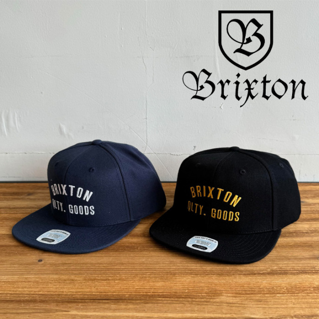 BRIXTON(ブリクストン)　WOODBURN NETPLUS MP SNAPBACK CAP　【キャップ 帽子】【ブリクストン キャップ】【人気 シンプル】