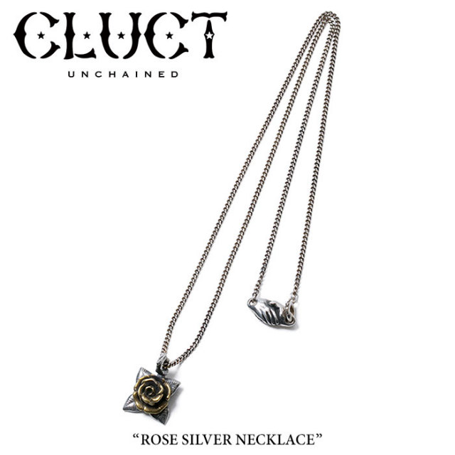 CLUCT (クラクト)　 ROSE SILVER NECKLACE　【ネックレス アクセサリー】【2024 WINTER 先行予約】【キャンセル不可】【#02386】　