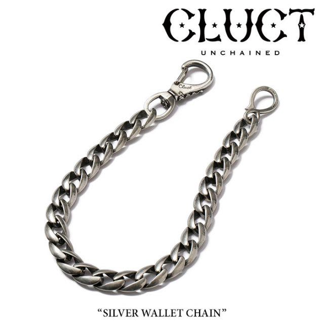 CLUCT(クラクト)　SILVER WALLET CHAIN　【先行予約】　【送料無料】【キャンセル不可】　【#02467】　