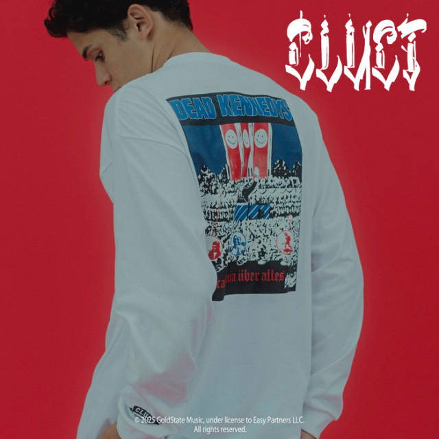 CLUCT (クラクト)　CALIFORNIA UBER ALLES[L/S TEE]　【Tシャツ ロンT 長袖】【#05094】【CLUCT / DEAD KENNEDYS COLLECTION】【お取