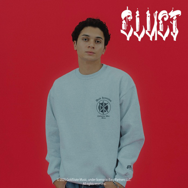 CLUCT (クラクト)　CALIFORNIA UBER ALLES[CREW SWEAT]　【クルーネック スウェット】【#05096】【CLUCT / DEAD KENNEDYS COLLECTION