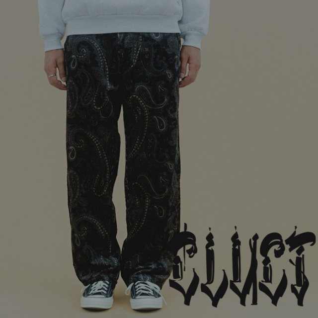 CLUCT (クラクト)　VERNON [PAISLEY PANTS]　【パンツ】【#05113】【2025WINTER】【お取り寄せ商品 キャンセル不可】　