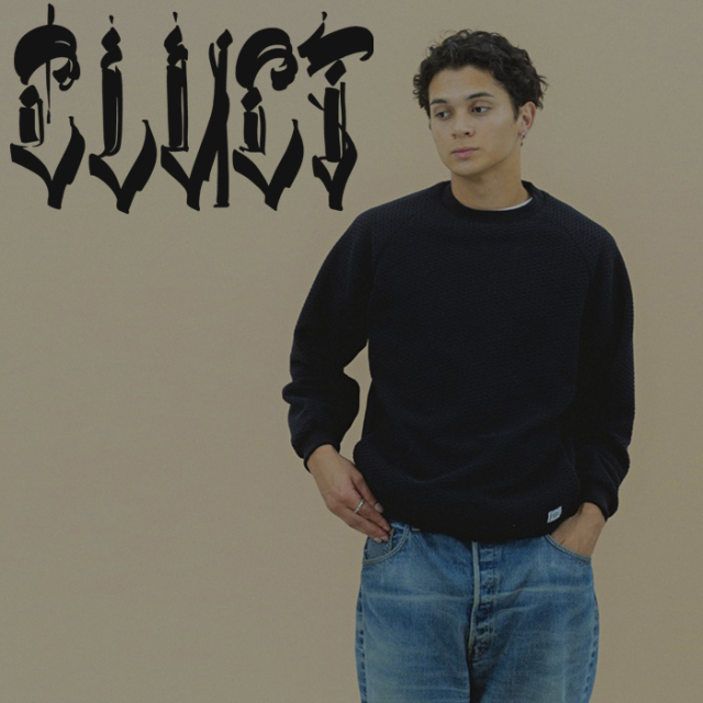 CLUCT (クラクト)　GARVEY[FLEECE L/S TOP]　【クルーネック フリース】【#05118】【2025WINTER先行予約】【予約商品 キャンセル不可