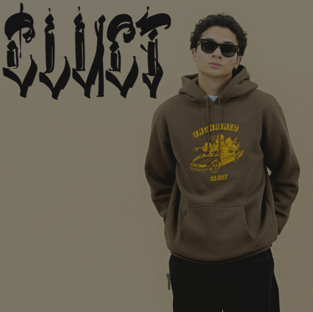 CLUCT (クラクト)　UNCHAINED [HOODIE]　【フーディ パーカー】【#05128】【2025WINTER先行予約】【予約商品 キャンセル不可】　