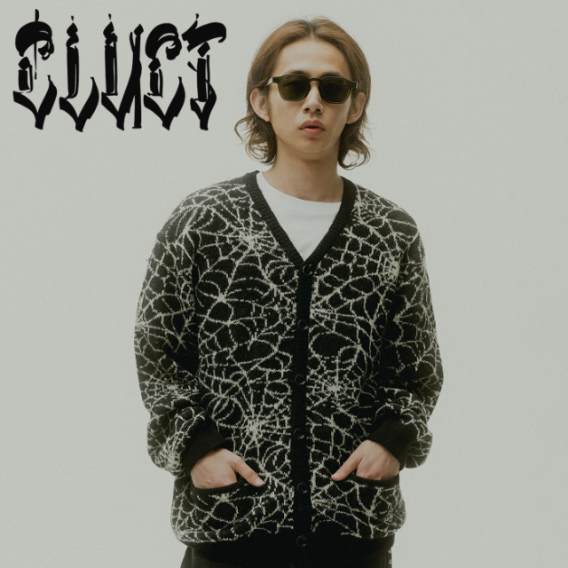 CLUCT (クラクト)　SPIDER WEB[CARDIGAN]　【カーディガン】【#05243】【2026SUMMER/AUTUMN先行予約】【予約商品 キャンセル不可】　