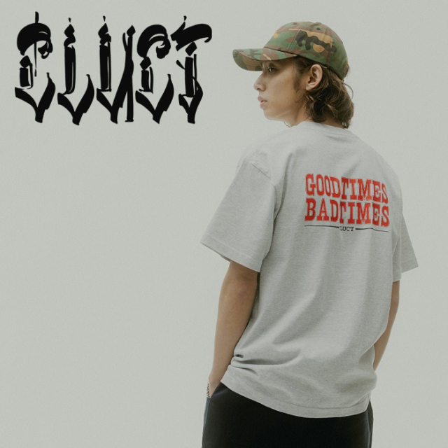 CLUCT (クラクト)　GOODTIME BADTIME[S/S POCKET TEE]　【ポケットTシャツ 半袖】【#05253】【2026SUMMER/AUTUMN先行予約】【予約商