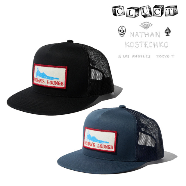 CLUCT (クラクト)　MESH CAP [NATHAN'S LOUNGE] 　【メッシュキャップ】【#05368】【CLUCT 新作 / NATHAN KOSTECHKO COLLECTION】　