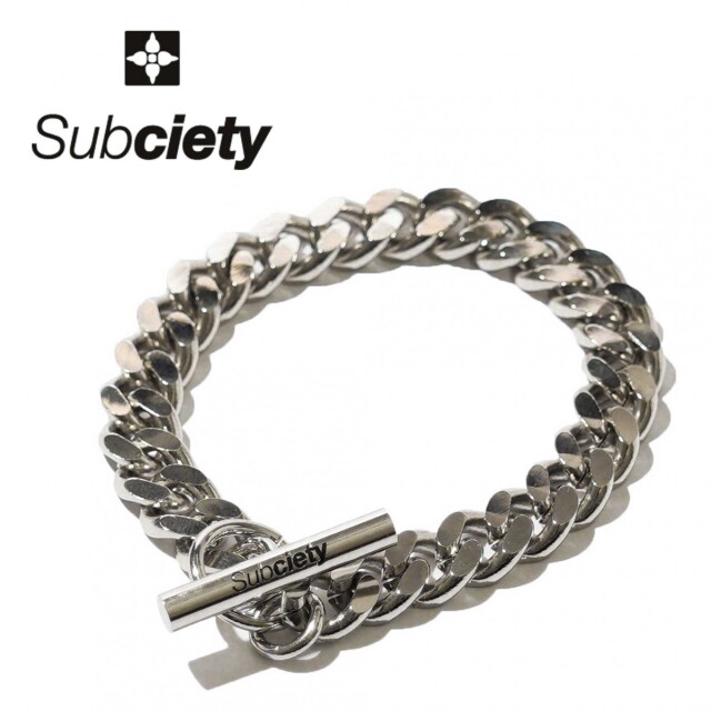 SUBCIETY (サブサエティ)　BRASS CHAIN BRACELET　【ブレスレット】【105-92489】【2023 SUMMER COLLECTION】【お取り寄せ商品 キャ