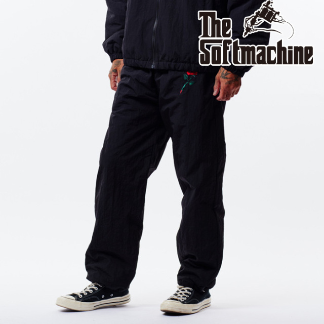 【SALE40%OFF】　SOFTMACHINE (ソフトマシーン)　ALONE PANTS　【トレーニングパンツ】【ブラック タトゥー】【2024 AUTUMN&WINTER C