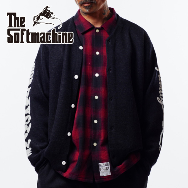 The Softmachine ブラックカーディガン X-Large The Softmachine ブラックカーディガン X-Large