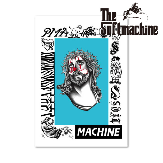 SOFTMACHINE (ソフトマシーン)　FLASH BACK POSTER　【ポスター】【タトゥー おしゃれ】【2024SPRING&SUMMER COLLECTION新作】