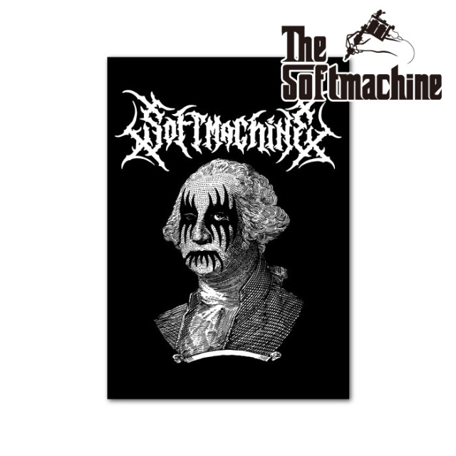 SOFTMACHINE (ソフトマシーン)　MAVERICK POSTER　【ポスター】【ブラック A3 タトゥー】【2024 AUTUMN&WINTER COLLECTION新作】