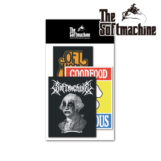 SOFTMACHINE (ソフトマシーン)　SM STICKER SET　【ステッカーセット】【タトゥー おしゃれ】【2024 AUTUMN&WINTER COLLECTION新作】
