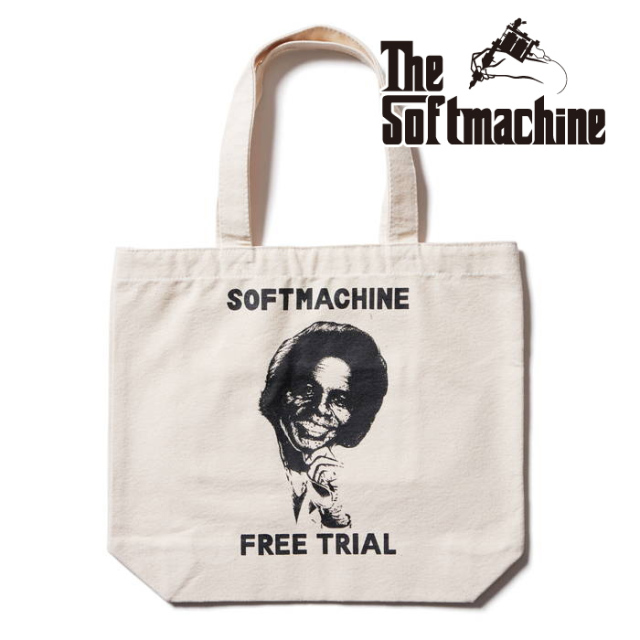 SOFTMACHINE (ソフトマシーン)　SOUL MAN TOTE　【トートバッグ】【ホワイト タトゥー】【2024 SUMMER VACATION】【お取り寄せ商品 