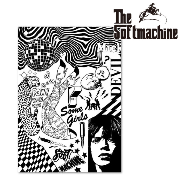 SOFTMACHINE (ソフトマシーン)　1978 POSTER (POSTER)　【ポスター】【おしゃれ タトゥー】【2026 SUMMER VACATION 先行予約】【予約