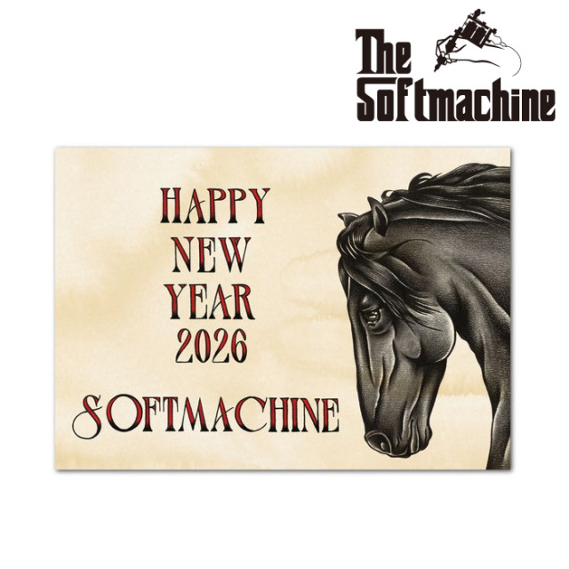 SOFTMACHINE (ソフトマシーン)　SM 2026 CALENDAR　【カレンダー】【おしゃれ 人気 タトゥー】【2026 SPRING & SUMMER 新作】