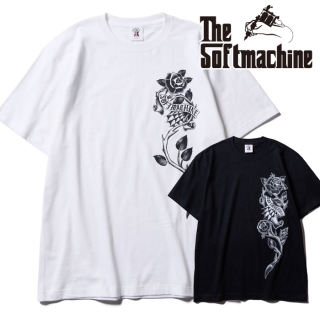 SOFTMACHINE (ソフトマシーン)　BELIEVER-T　【Tシャツ】【ホワイト ブラック タトゥー】【2026 SPRING & SUMMER 新作】