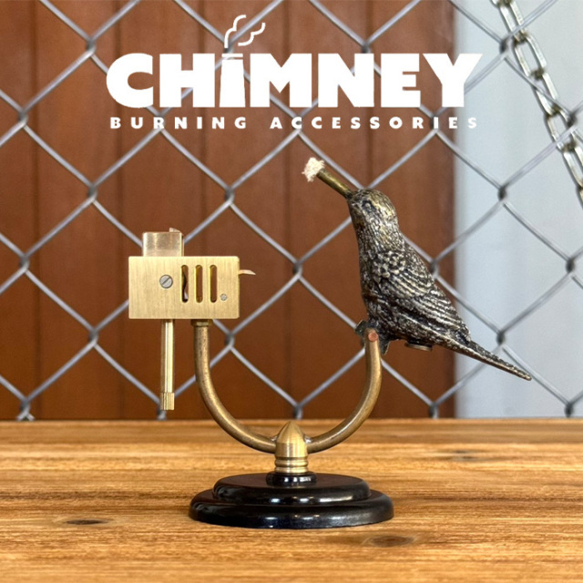 CHIMNEY BURNING ACCESSORIES　BIRD TABLE LIGHTER　【卓上ライター】　