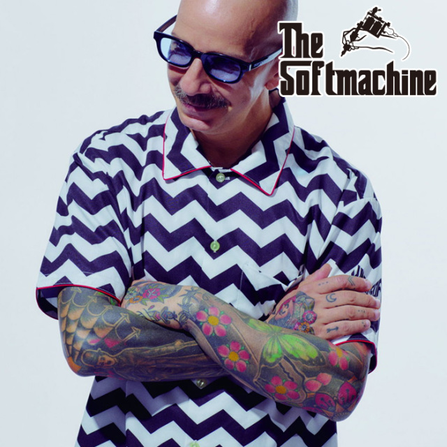 SOFTMACHINE (ソフトマシーン)　BLACK LODGE SHIRTS S/S　【シャツ 半袖】【ブラック タトゥー】【2026 SPRING & SUMMER 先行予約】