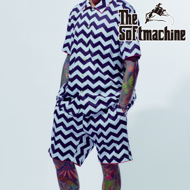 SOFTMACHINE (ソフトマシーン)　BLACK LODGE SHORTS　【ショートパンツ】【ブラック タトゥー】【2026 SPRING & SUMMER 先行予約】【