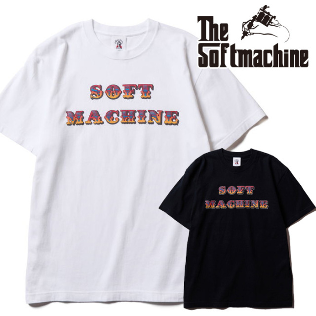 SOFTMACHINE (ソフトマシーン)　CASTLE LOGO-T　【Tシャツ】【ホワイト ブラック タトゥー】【2026 SPRING & SUMMER 先行予約】【予