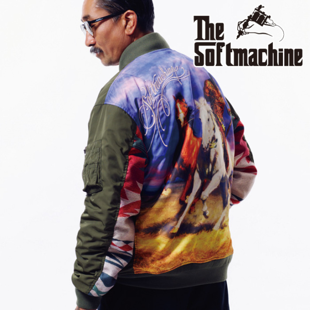 SOFTMACHINE (ソフトマシーン)　FIRST NATION JK　【ジャケット】【ブラック オリーブ タトゥー】【2026 AUTUMN&WINTER 先行予約】【