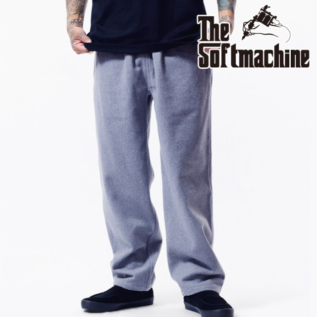 SOFTMACHINE (ソフトマシーン)　GEORGE PANTS　【パンツ】【ブラック グレー ブラウン タトゥー】【2026 AUTUMN&WINTER 先行予約】【