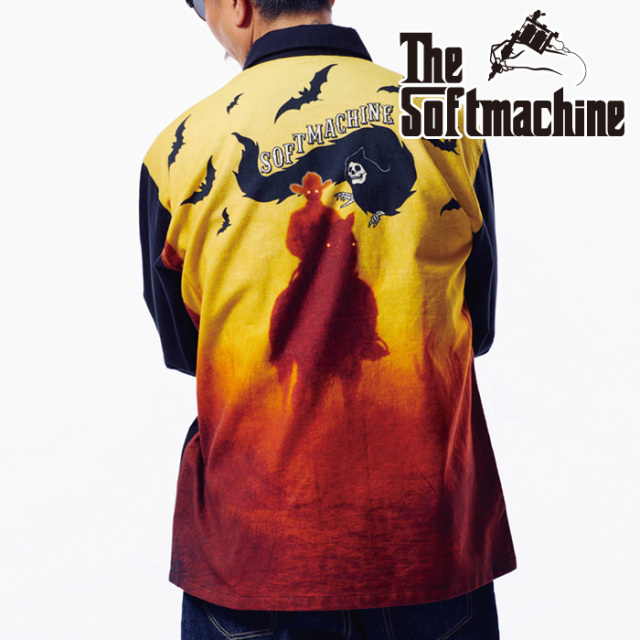 ソフトマシーン 激レア タトゥー シャツ M SOFTMACHINE (ソフトマシーン) GHOST SHIRTS 【シャツ 長袖